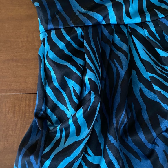 B. Darlin Zebra Dress with Pockets - Picture 3 of 4